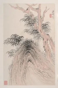 Landscapes after old masters, 19th century. Creator: Du Xiang