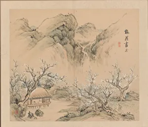 Four Seasons Prints: Landscapes of the Four Seasons, 1833. Creator: Takaku Aigai