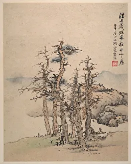 Landscapes after Song and Yuan masters, 1642. Creator: Lan Ying Landscapes after Song and Yuan masters, 1642. Creator: Lan Ying