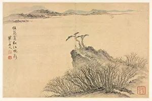 Landscapes in Various Styles after Old Masters, 1690. Creator: Mei Qing (Chinese, 1623-1697)