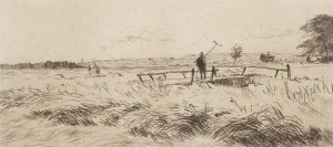 Carrying On Shoulders Prints: Landschaft (Landscape), 1885-1905. Creator: Sion Longley Wenban