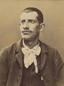 Jeweller Prints: Landschoot. Edouard. 27 ans, ne le 6 / 8 / 67 a Paris. Bijoutier. Anarchiste