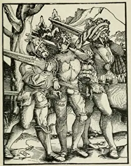 Armor Prints: Landsknechts with Matchlocks, First Half of 16th cen