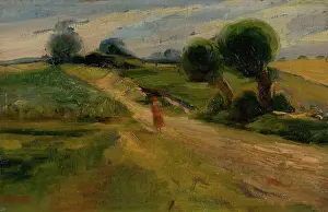 Ludovt Pitthordt Prints: Lane, around 1900. Creator: Ludovit Pitthordt