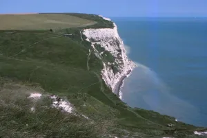 Dover Prints: Langdon Bay and Cliffs, east of Dover Harbour, Dover, Kent, 20th century. Artist: CM Dixon