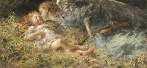 L'angelo musicante, 1900. Creator: Irolli; Vincenzo (1860-1949)