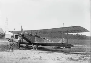 Pioneers Prints: Langley Field, Va. - Curtis Jn4D Plane