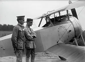 Pioneers Prints: Langley Field, Va. - French Nieuport Plane
