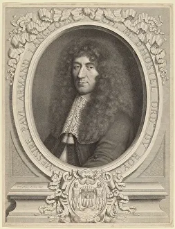 Schuppen Pieter Louis Van Prints: Langlois de Blancfort, 1675. Creator: Pierre Louis van Schuppen