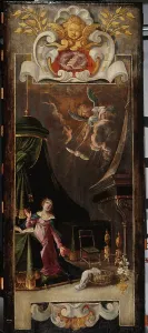 Answering Prints: L'Annonciation, between 1632 and 1634. Creator: Jean de Saint-Igny