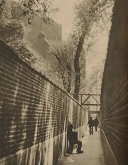 Images Dated 11th January 2019: In Lansdowne Passage, Where A Highwayman Once Galloped For His Life, c1935. Creator: Taylor