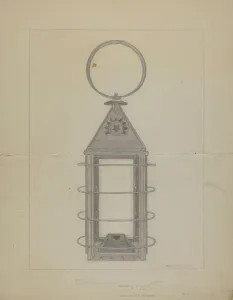 Lantern, 1937. Creator: Marie Famularo