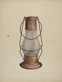 Samuel W Prints: Lantern, c. 1939. Creator: Samuel W. Ford
