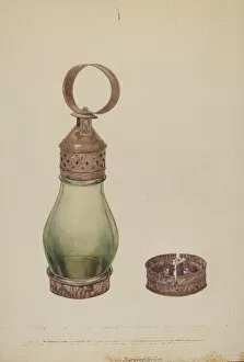 Glass Gallery: Lantern, c. 1941. Creator: Margaret Golden