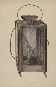 Albert Geuppert Prints: Lantern for Candle, 1935 / 1942. Creator: Albert Geuppert