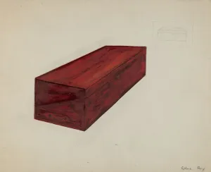 Lap Desk, 1935 / 1942. Creator: Edna C. Rex