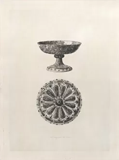 Lapis Lazuli Cup, 1868. Creator: Jules-Ferdinand Jacquemart
