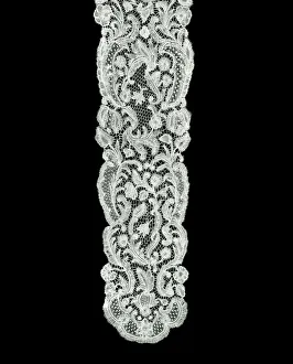 Brussels And Gallery: Lappet, Flanders, 1750s. Creator: Unknown