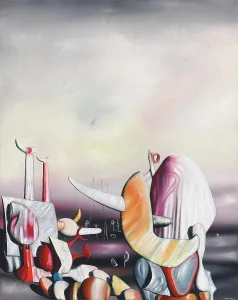 Surrealism Prints: L'Arc volant (The Speeding Bow)