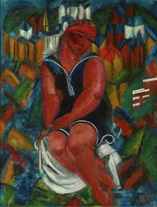 Dufy Prints: The Large Bather (La Grande Baigneuse). Creator: Dufy, Raoul (1877-1953)