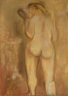 Permeke Constant Prints: Large Blonde Nude, c1920-1950s. Creator: Constant Permeke