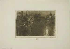 Brewery Prints: The Large Brewery, 1890. Creator: Anders Leonard Zorn