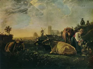 The Large Dort, c1650. Artist: Aelbert Cuyp The Large Dort, c1650. Artist: Aelbert Cuyp