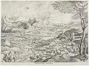 Attributed To Gallery: The Large Landscapes: Solicitudo Rustica, c. 1555-1558. Creator: Jan van Doetechum (Flemish)
