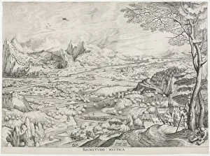 Attributed To Gallery: The Large Landscapes: Solicitudo Rustica, c. 1555-1558. Creator: Jan van Doetechum (Flemish)