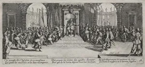 1592 1635 Prints: The Large Miseries of War: Distribution of Recompense