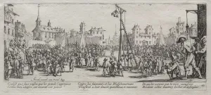 1592 1635 Prints: The Large Miseries of War: The Strappado