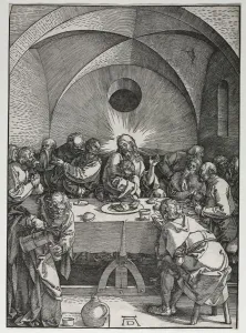 1471 1528 Prints: The Large Passion: The Last Supper, 1510. Creator: Albrecht Dürer (German, 1471-1528)