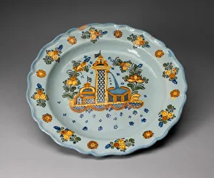 Water Tower Prints: Large Plate, 1775 / 1825. Creator: Unknown