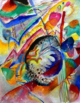 Kandinsky Gallery: Large study, 1914. Artist: Kandinsky, Wassily Vasilyevich (1866-1944)