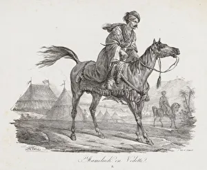 1758 1836 Prints: Large Suite of Horses: Mounted Mamelucke