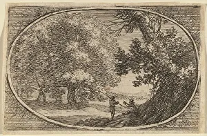 Swanevelt Herman Van Prints: The Large Tree. Creator: Herman van Swanevelt