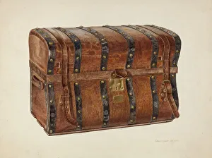 Edward L Loper Prints: Large Trunk, c. 1940. Creator: Edward L Loper
