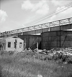 Processing Prints: Large turpentine still and processing plant near Valdosta