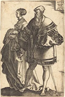 Large Wedding Dancers, 1538. Creator: Heinrich Aldegrever