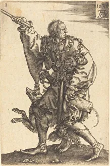 Large Wedding Dancers, 1538. Creator: Heinrich Aldegrever