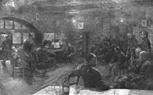 Smoky Prints: L'Armee Britannique dans le Nord de la France; Artists Rifles : soiree au mess des