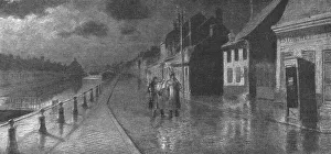 J Simont Prints: L'Armee Britannique dans le Nord de la France; Territorial francais et Tommy en