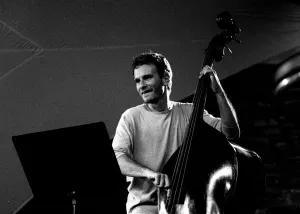 Larry Grenadier, Brecon Jazz Festival, Brecon, Powys, Wales, Aug 1999. Artist: Brian O Connor