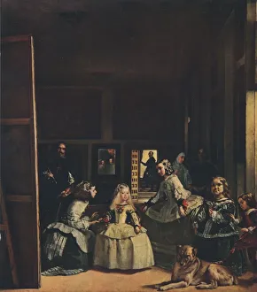 Philip Iv Gallery: Las Meninas, or The Family of Felipe IV, c1656. Artist: Diego Velasquez