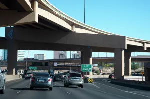 Motorway Prints: Las Vegas, Nevada, USA, 2022. Creator: Ethel Davies