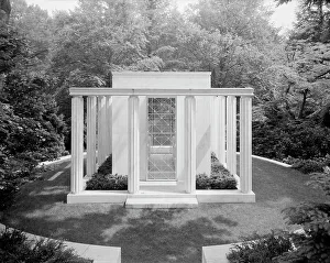 Surrounded Prints: Lasker Mausoleum, Sleepy Hollow Cemetery