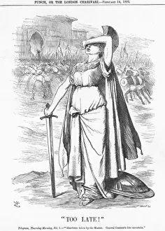 Too Late!, 1885. Artist: Joseph Swain Too Late!, 1885. Artist: Joseph Swain