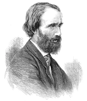 Alexander Munro Prints: The late Alexander Munro, sculptor, 1871. Creator: Unknown