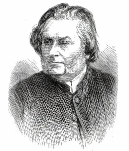 The late Dr. H. Gauntlett, 1876. Creator: Unknown