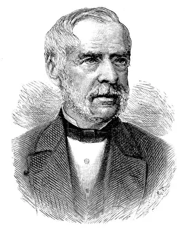 The late Dr. Rowland Morris Fawcett, M.D. 1890. Creator: Unknown